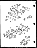 Part Location Diagram of R0903024 Whirlpool ESCUTCHEON