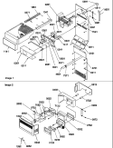 ICE MAKER / CONTROL ASSY Diagram and Parts List for SBDE520SW P1185202W W Amana Refrigerator