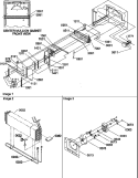EVAP AND FAN MOTOR ASSEMBLIES Diagram and Parts List for TR21S4E P1196105W E Amana Refrigerator