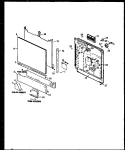 Page 2 Diagram and Parts List for DUS900B P1173719W Amana Dishwasher