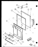 Part Location Diagram of 10288601LQ Whirlpool Ref dr foamd as cfc1