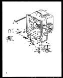 Part Location Diagram of R0905509 Whirlpool NLASUPPORT FRONT HEATER