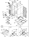 Part Location Diagram of 10543750 Whirlpool ASSY, UPR CRISPR FRM