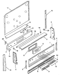 Part Location Diagram of 300773K Whirlpool TRIM, LOWER BACKGUARD