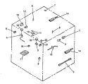 ELECTRIC COMPONENTS Diagram and Parts List for RST308UW P1130727N W Amana Range