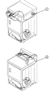 Harnesses Diagram and Parts List for SDE607LF  Speed Queen Dryer