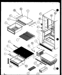 Part Location Diagram of D7620112 Whirlpool NLARACK, ICE