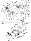 ICE MAKER / CONTROL ASSY Diagram and Parts List for SCD25TL P1190422W L Amana Refrigerator