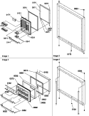 Part Location Diagram of 10537205E Whirlpool ASSEMBLY REF. DOOR FM NLA