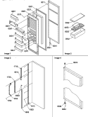 Part Location Diagram of 10881301E Whirlpool ASSEMBLY REF DR FM NLA
