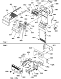 ICE MAKER / CONTROL ASSY Diagram and Parts List for SPD25TL P1303505W L Amana Refrigerator