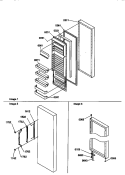 Part Location Diagram of 10937906W Whirlpool NLAASSEMBLY, REF DR FM WHITE