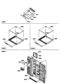 Part Location Diagram of 10986111 Whirlpool FACADE- E DISP