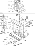 MACHINE COMPARTMENT ASSY Diagram and Parts List for BX22S5E P1196705W E Amana Refrigerator