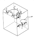 ELECTRICAL COMPONENTS Diagram and Parts List for RSF3200W P1141264N Amana Range