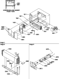 EVAP AND FAN MOTOR ASSEMBLIES Diagram and Parts List for TSI19TE P1306401W E Amana Refrigerator