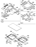 SHELVING ASSEMBLIES Diagram and Parts List for TSI19TE P1306401W E Amana Refrigerator