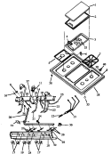 Part Location Diagram of 310086L Whirlpool MAIN TOP, ALMON NLA