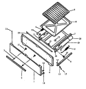 BROILER DRAWER - AFTER MARCH 1, 1992 Diagram and Parts List for RLS666UW P1142768N W Amana Range
