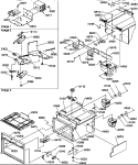 CAVITY Diagram and Parts List for MC2000MPT P1154602M Amana Microwave