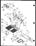 Page 6 Diagram and Parts List for BR20QBL P1125509W L Amana Refrigerator