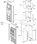 Part Location Diagram of 10704707 Whirlpool NLAPANEL-REF DOOR