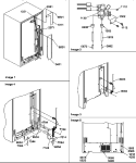 CABINET BACK Diagram and Parts List for SRD27TPSE P1190313W E Amana Refrigerator