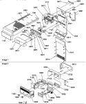 ICE MAKER / CONTROL ASSY Diagram and Parts List for SRD325S5W P1307202W W Amana Refrigerator