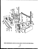 Page 5 Diagram and Parts List for DUS208-19 DUS20819 Caloric Dishwasher