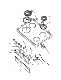 Part Location Diagram of Y06461009W Whirlpool DISCONTINUED