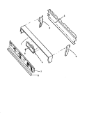 Part Location Diagram of 0056475 Whirlpool Backguard support, r