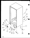Page 7 Diagram and Parts List for BR20QBL P1125509W L Amana Refrigerator