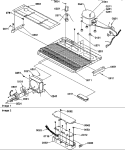 Page 11 Diagram and Parts List for SRDE25TPSE P1190315W E Amana Refrigerator