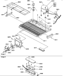 MACHINE COMPARTMENT Diagram and Parts List for SRDE27TPSE P1190604W E Amana Refrigerator