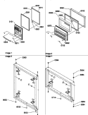 DOOR ASSEMBLIES Diagram and Parts List for TR518ITWW P1183711W W Amana Refrigerator