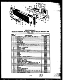 CONTROL PANEL Diagram and Parts List for DCR2251WOM DCR22501WOM Amana Dishwasher