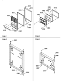 DOOR ASSEMBLIES Diagram and Parts List for TR525SW P1182804W W Amana Refrigerator