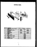 Page 1 Diagram and Parts List for DDW195-1W DDW19501W Amana Dishwasher