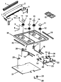 Part Location Diagram of Y0304461 Whirlpool DISCONTINUED