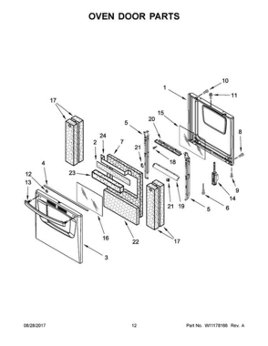 Part Location Diagram of W11689836 Whirlpool PARTS-MISC
