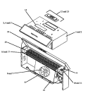 HCR306 Diagram and Parts List for HCR306 P1139833N L Amana Range Hood