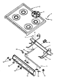 Part Location Diagram of 057239N Whirlpool MAIN TOP