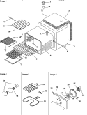 CAVITY Diagram and Parts List for ZRHSC8750E P1130655N E Amana Range