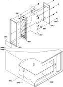 CONTOL PANEL & SHELF ASSY Diagram and Parts List for FS20EVP P1185903M Menumaster Microwave