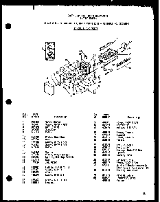 50 Cycle 8 Cube Compact Ice Maker Diagram and Parts List for SRN22N-C-P60230-17WC  Amana Refrigerator