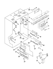 Part Location Diagram of W10269708 Whirlpool CONTRL-BOX