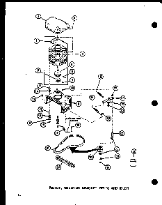 Section 2 Diagram and Parts List for LW3603L P1122406WL Amana Washer