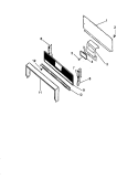Part Location Diagram of 06460809 Whirlpool COVER, REAR BKGD 8X30
