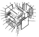 CABINET ASSY Diagram and Parts List for SBE26AA5 P1142253N L Amana Range