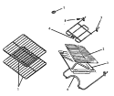 OVEN COMPONENTS Diagram and Parts List for SBE26AA5 P1142253N L Amana Range